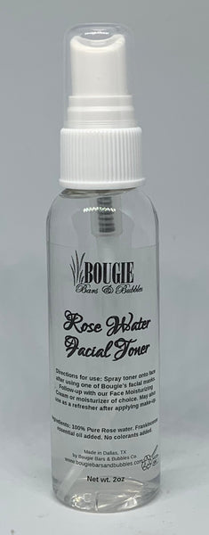 Rose Water Face Toner - bougie-bars-bubbles-co